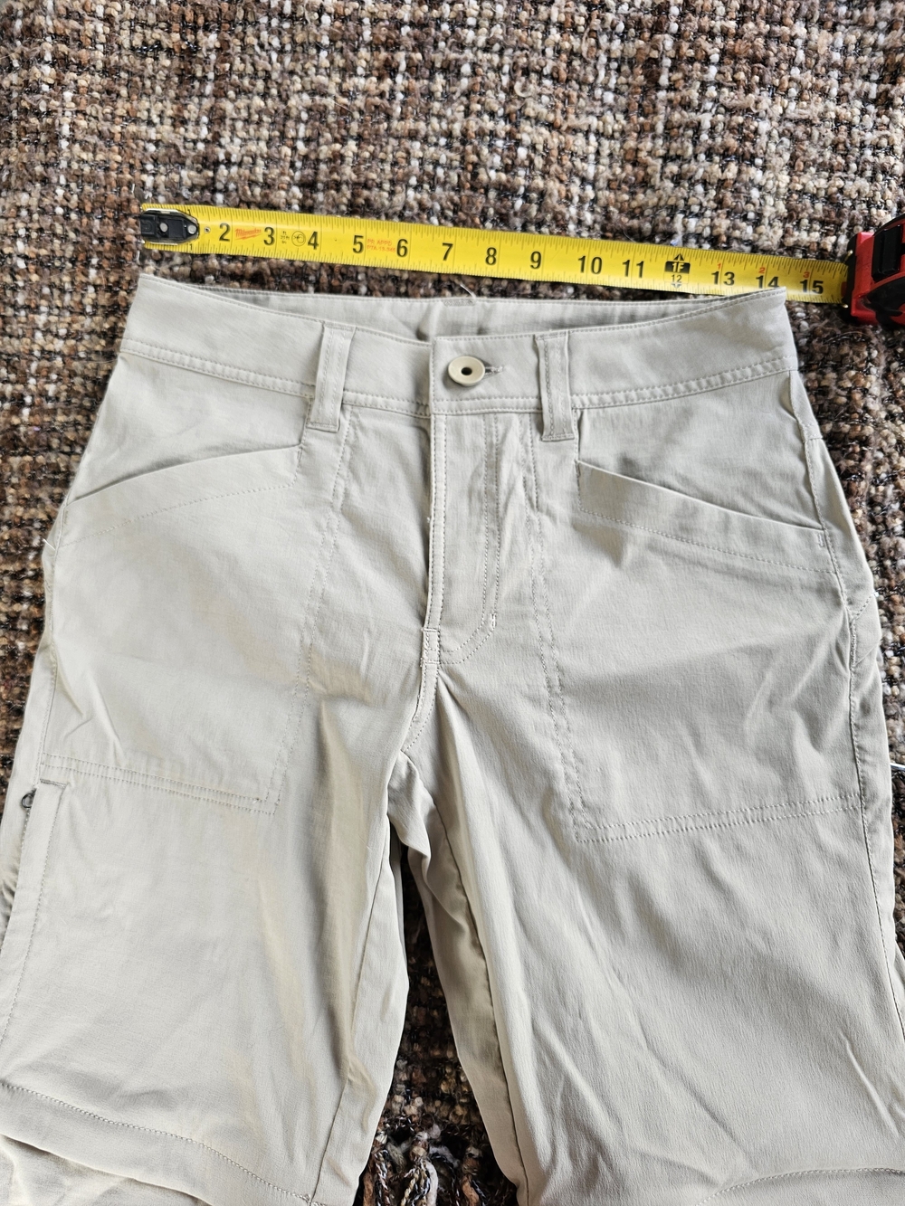 MEC Womens Classic Khaki pants, Detachable Shorts - Picture 2 of 5